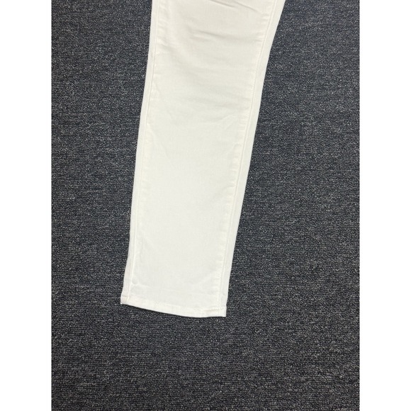 Paige Kylie‎ Crop White Sz 27 Stretch Jeans Cotton Elastaine Blend - Picture 3 of 9